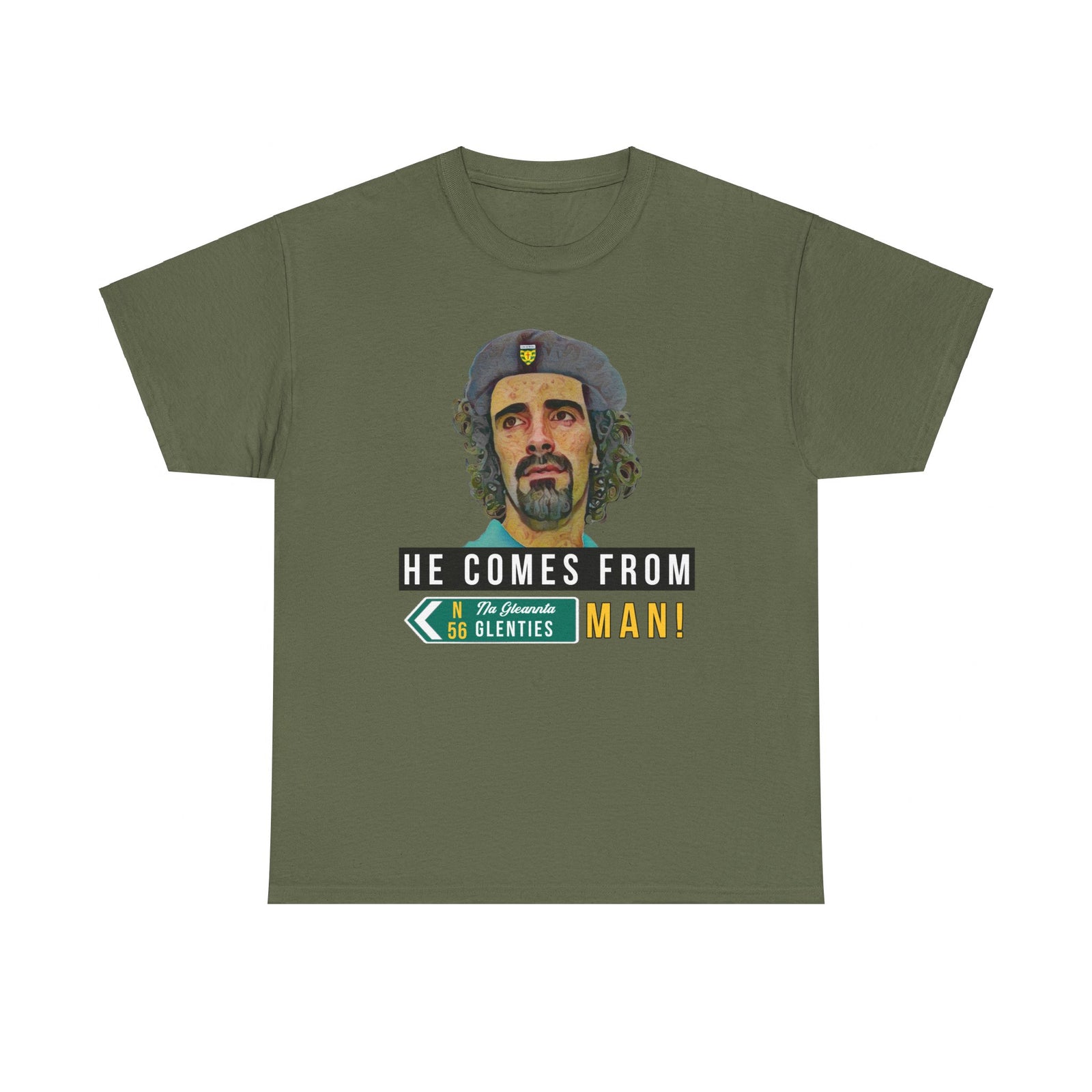 He Comes From Glenties Man - Jim McGuinness T-shirt